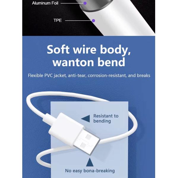High Quality 1M 2M 5A Fast Charging USB to Type C Data Charger Cable for Huawei Android Phone