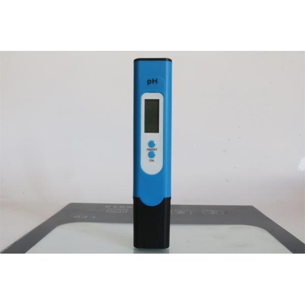Blue Pocket PH Meter / Electronic PH Sensor High Precision Electrode
