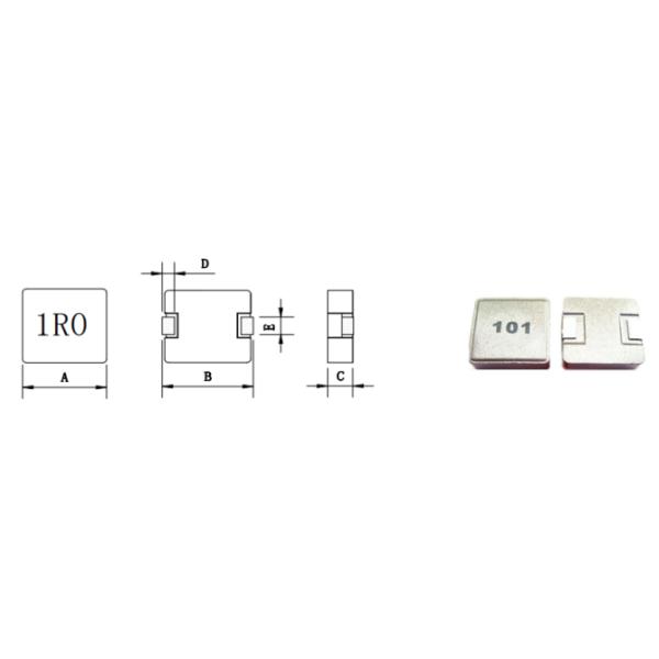 High Power 4R7 4.7uh SMD Inductor High Current Integrated Shielded Inductor