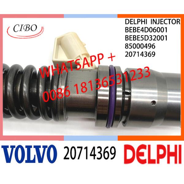 Common Rail Fuel Diesel Injector 20714369 BEBE4D06001 BEBE5D32001 85000496 E3.18 for VOL D16 US04 / 3144