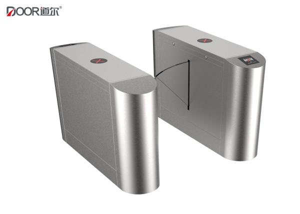 Buy Acrylic Reader Plate LED Indicator RS485 Flap Barrier Gate at wholesale prices