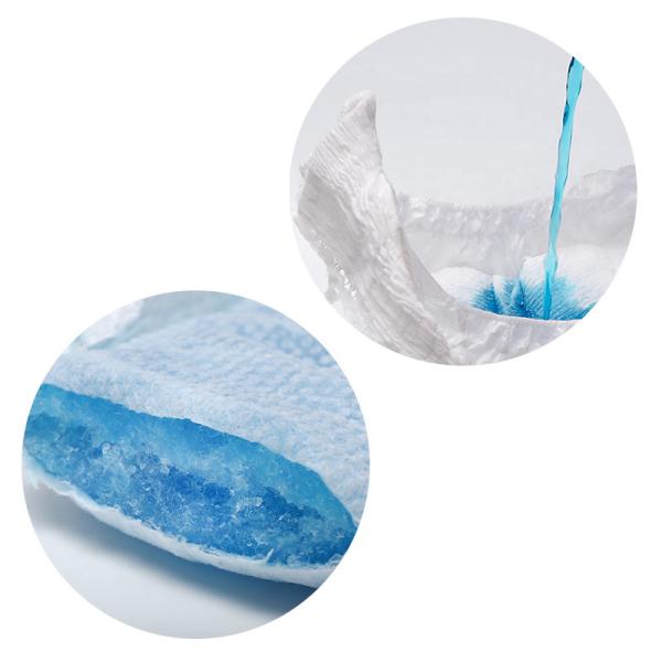 Non Woven Fabric Disposable Baby Diaper 18lbs Fluff Pulp Environmental Protection
