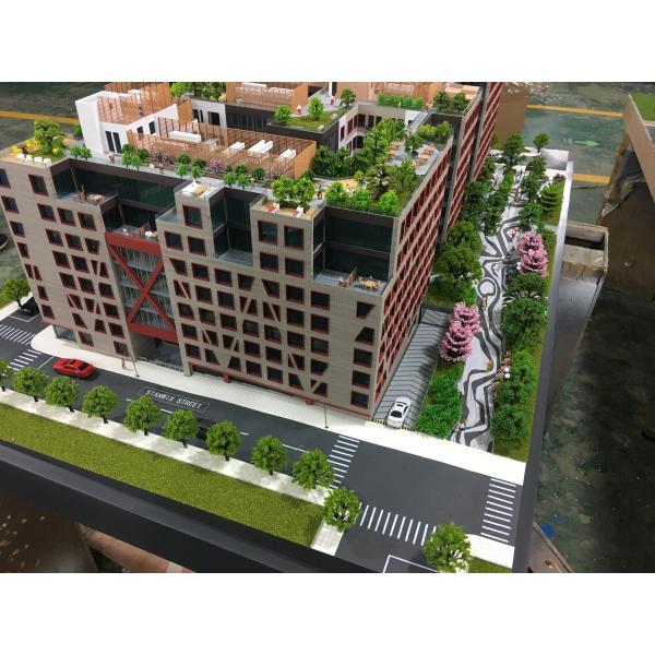 Colourful Light Architecture House Model American Residential Style