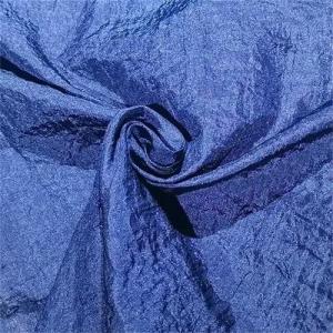 Quality 70gsm 150cm Nylon Taslon Fabric 70dx70d Crinkle Nylon for sale