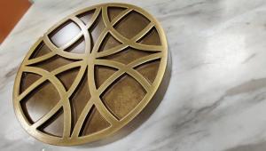 China Solid Brass Casting Inlay The Table , Decorative Solid Brass Items on sale