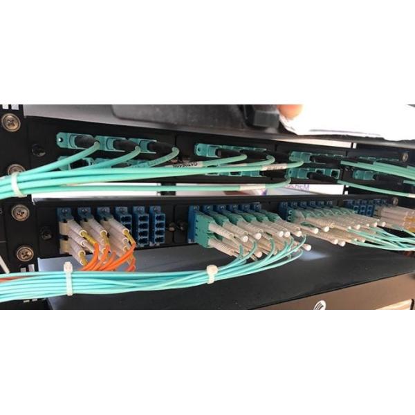 multimode lc lc connector om4 50/125 duplex jumper lszh jacket 1m fiber optic patch cord