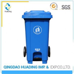 Garbage Disposal Trash Can And Recycle Bin With Lid