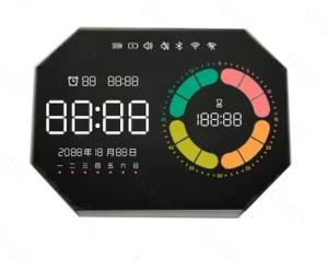 Quality Custom Shape VA LCD Display Color Segmented LCD Display 4 Digit Zebra Screen for sale