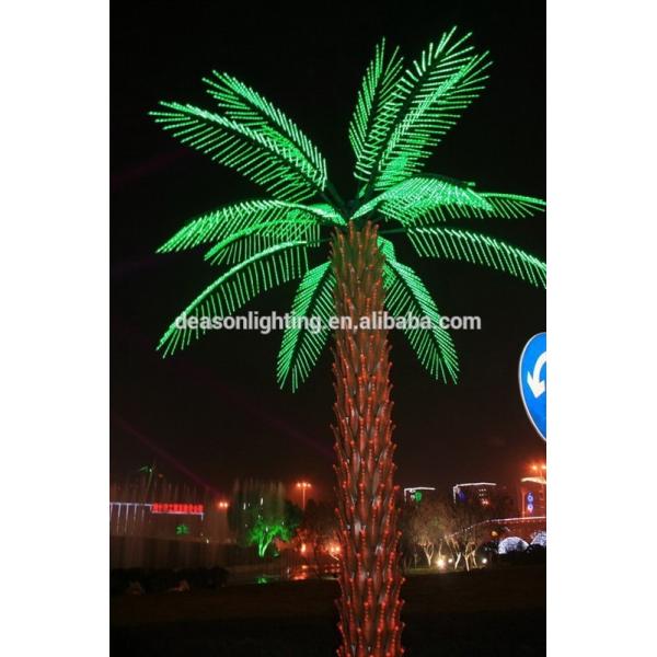 led artificial palm tree outdoor