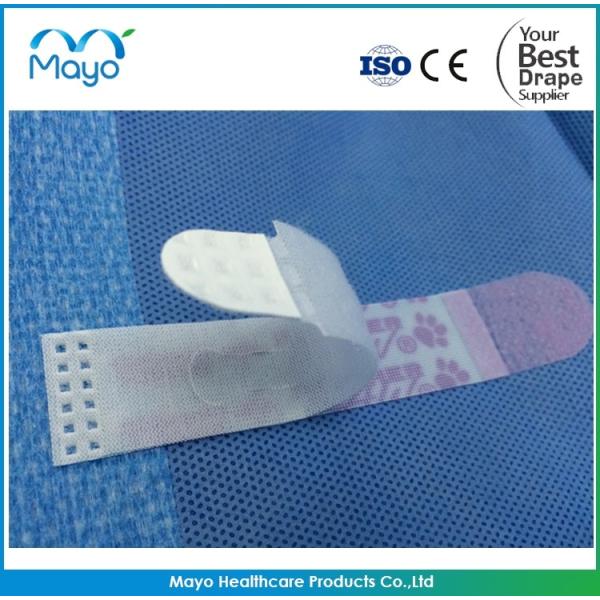 Abdominal Blue Surgical Drape Laparotomy Drape SMS PP Material