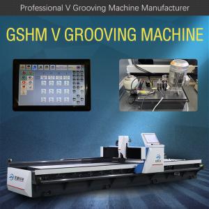China Metal Artwork V Groove Cutter Machine 1500mm X 3050mm Auto V Grooving Machine on sale