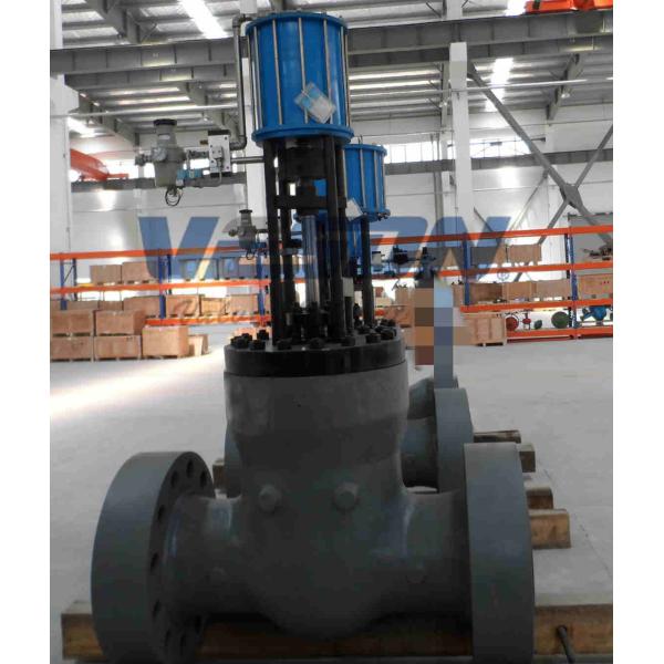 Single / Double Acting Pneumatic Linear Actuator Modular Design ISO CE Certification Pneumatic On OFF Valve