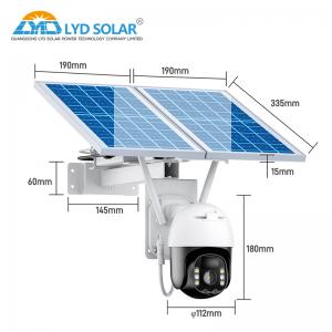 China CMOS 4g Solar Powered Security Camera CCTV Solar Security Camera System on sale