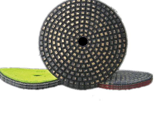 Buy Metal Bond Diamond Polishing Pads Never Fade For Concrete / Engineered Stone at wholesale prices