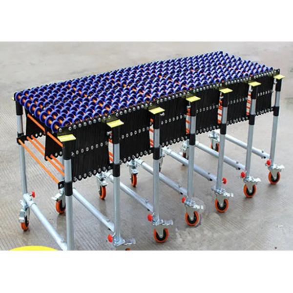Zzgenerate Various Shapes Plastic Explandable Roller Conveyor for Cartons Conveying