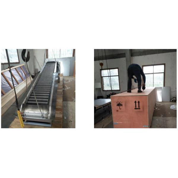 SS 304/316 Durable Mechanical Bar Screen Continuous And Stable Running