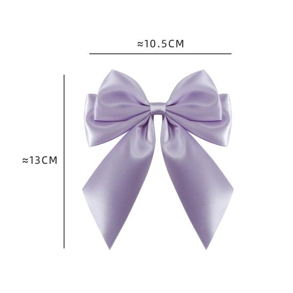 Gold Pre Tied Satin Ribbon Bow With Elastic Loop Satin Ribbon For Gift Wrapping