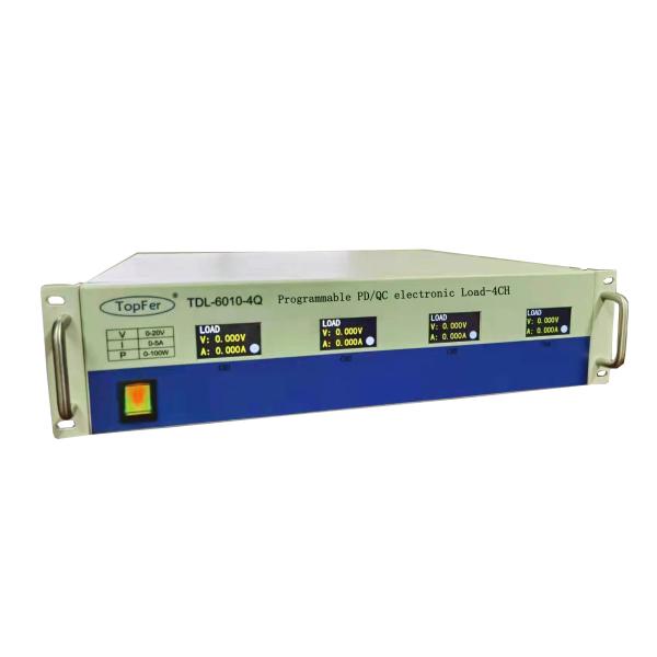 Programmable PD QC AC Electronic Load 4CH 150W 50HZ-500KHZ