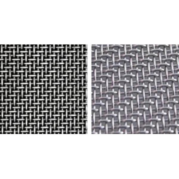 635 Mesh SS316L Woven Wire Mesh Screens Bright Silver