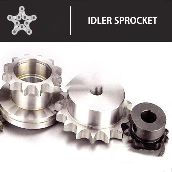 Custom Bronze Bushed Roller Chain Idler Sprocket Forging