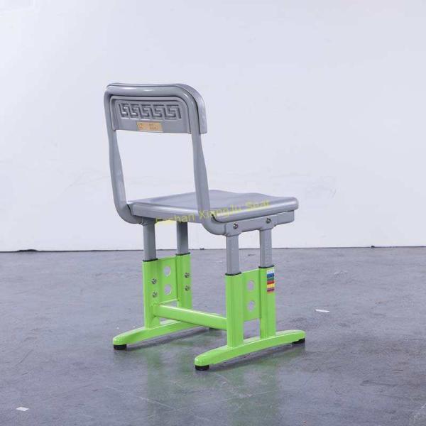 HDPE Steel Adjustable Height Middle School Desk And Chair For Student