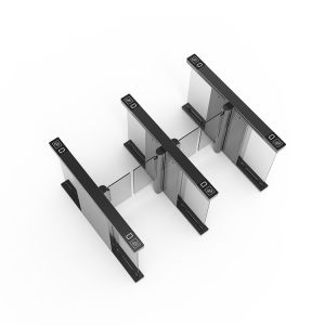 China Slim Speed Gate Turnstile Speedlane Turnstile With Brushless Servo Motor on sale