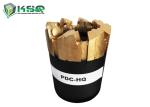 Extremely Fast Penetration HQ Pdc Core Bit For Geotechnical Drilling