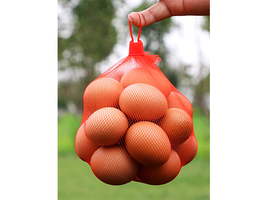 Small Batch Flexible Plastic Packaging Net Customization Beautiful And Generous Plastic Fruit Net