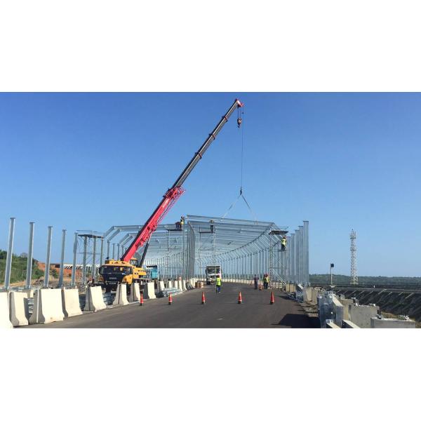 Heavy Structural Steel Frame Construction Building Engineering Railway Steel Structure