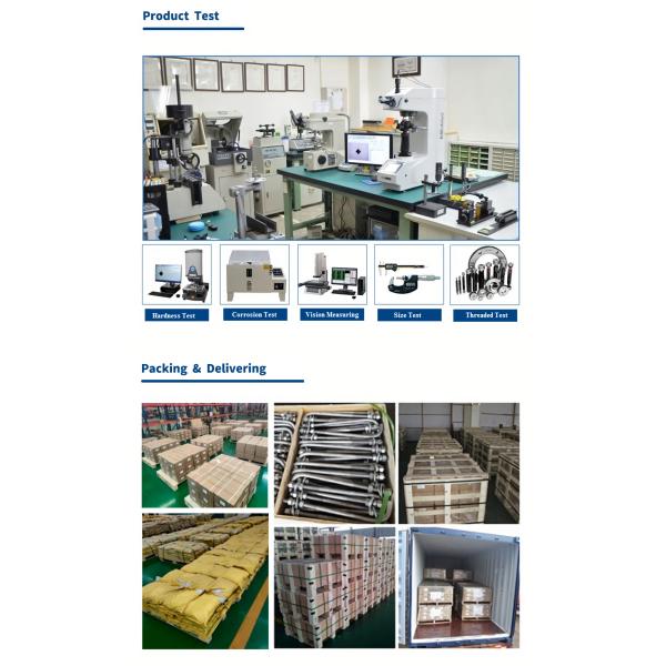 Customized Support OEM DIN975 Threaded Rod Strength Stainless Steel Full Thread Stud