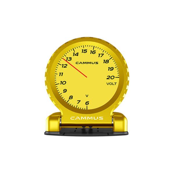 Universal 60mm LCD Car Gauge Meter 9 Colors Metal Appearance