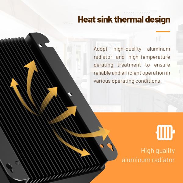40A 150V MPPT Solar Charge Controller with Bluetooth and >99% Efficiency for Multiple Battery Types