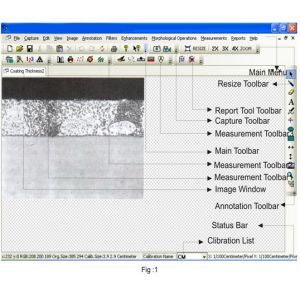 Quality Image Editing Metallurgical Analysis Investigation Software With Image Processing for sale