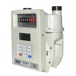 China Domestic GPRS Remote Reading Prepaid Gas Meter With AMR / AMI System on sale