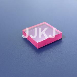 Quality Laser Application Al2O3 Ruby Single Crystal With Customized Ruby Doping for sale