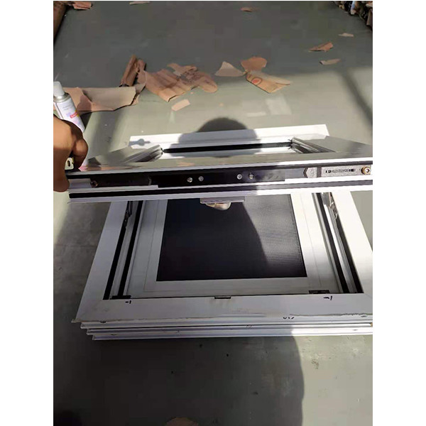 Villa Home Manual UPVC Awning Window With Top Hung Design Crank