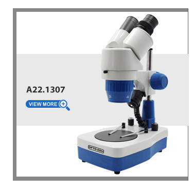 LED Illumination Binocular Stereo Optical Microscope A22.1308 Transmit / Reflect