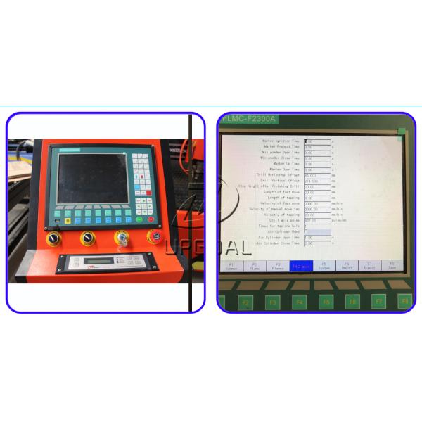 2060 CNC Steel Sheet & Steel Pipe Plasma Cutting Drilling Machine with Rotary Axis/200A Hypertherm Plasma Power Supply