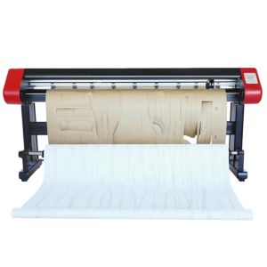 White Paper Printing Materials Vertical Fast Cutting Plotter in 1300mm to 2300mm
