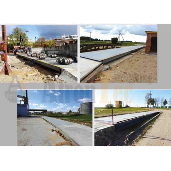 Digital Vehicle Weight Scales / Plain Plate On Board Truck Scales