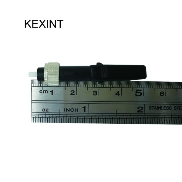 FC Fiber Optic Quick Connector Couplers 0.3dB Insertion Loss SiO2 Material