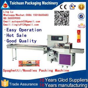fully automatic servo high quality horizontal pillow form fill seal packing