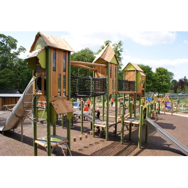 High UV Resistance 16mm Polypropylene Combination Rope For Climbing Net