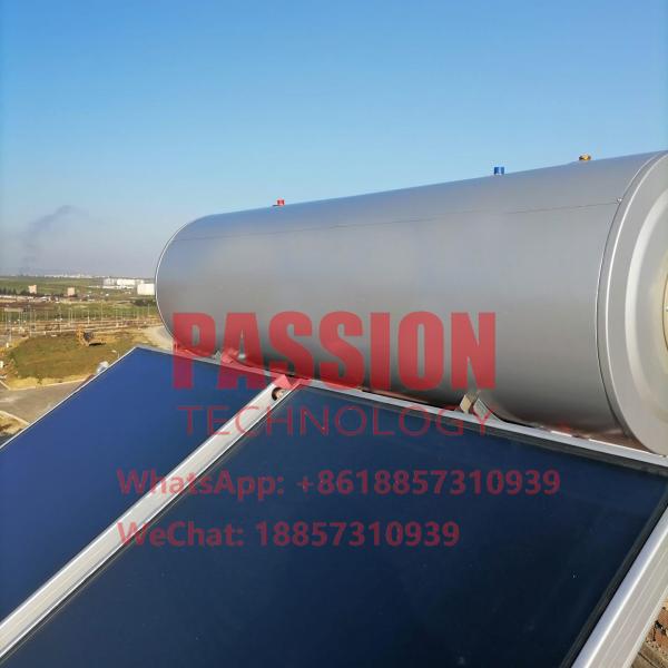 Pressurized Flat Plate Solar Water Heater Blue Titanium Flat Panel Solar Collector