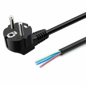 Quality Europe Standard Power Cable 3ft/6ft/12ft Length SPT-2 18AWG x 2C EU Plug to IEC C19 for sale