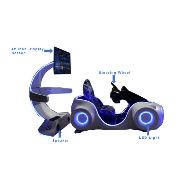 Full 3D Audio Car Racing Simulator Games With Deepoon E3 Headset