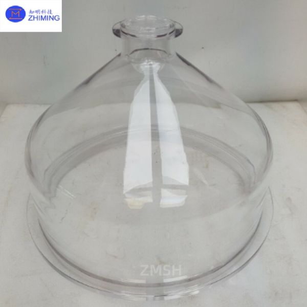 ​​Customized Quartz Bell Jars with Coating Options for Semiconductor Plasma Generators​​