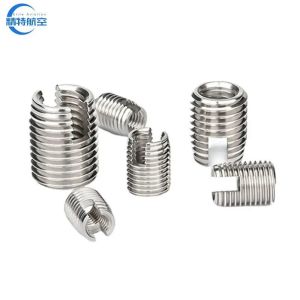 Press Knurled Ultrasonic Threaded Insert Nut Self Tapping Bushing Stainless