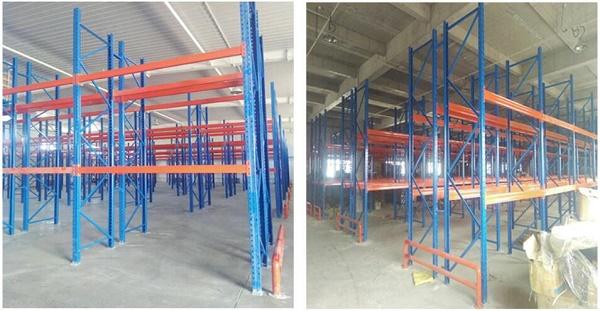 Factory Workshop Heavy Duty Selective Pallet Racking System 2800lbs Capacity 
