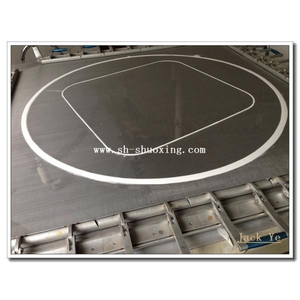 Mechanical silk screen tension machine